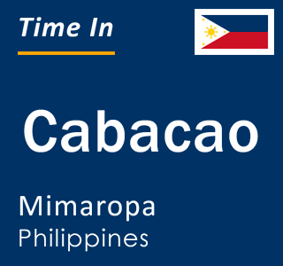 Current local time in Cabacao, Mimaropa, Philippines