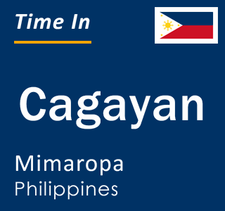 Current local time in Cagayan, Mimaropa, Philippines