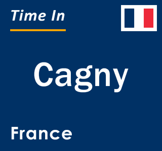 Current local time in Cagny, France