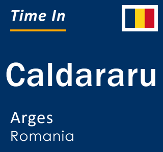 Current local time in Caldararu, Arges, Romania