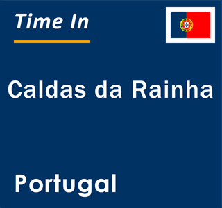 Current local time in Caldas da Rainha, Portugal