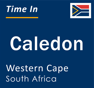 Current local time in Caledon, Western Cape, South Africa