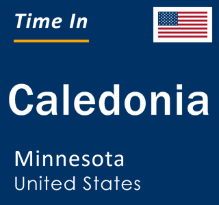 Current local time in Caledonia, Minnesota, United States