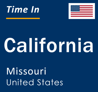 Current local time in California, Missouri, United States