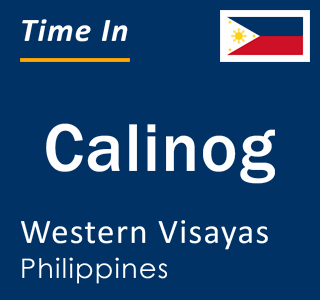 Current local time in Calinog, Western Visayas, Philippines