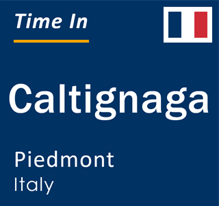 Current local time in Caltignaga, Piedmont, Italy