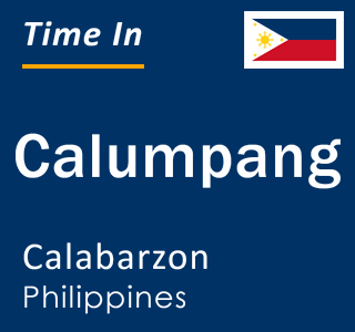 Current local time in Calumpang, Calabarzon, Philippines