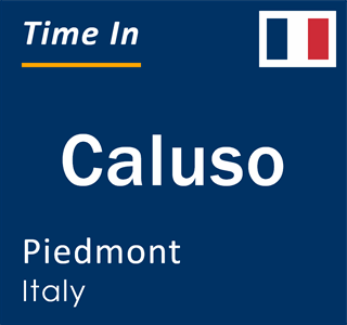 Current local time in Caluso, Piedmont, Italy