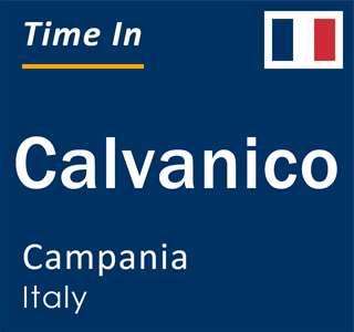 Current local time in Calvanico, Campania, Italy