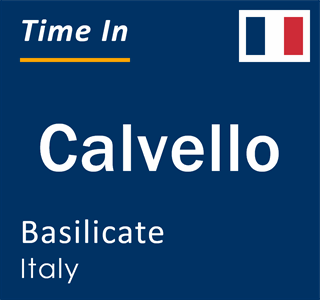 Current local time in Calvello, Basilicate, Italy