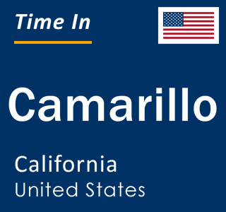 Current local time in Camarillo, California, United States