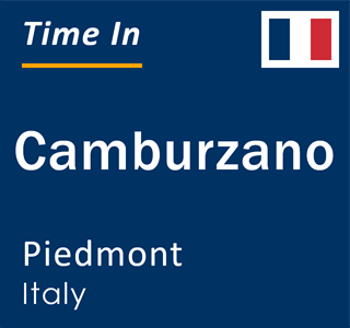 Current local time in Camburzano, Piedmont, Italy