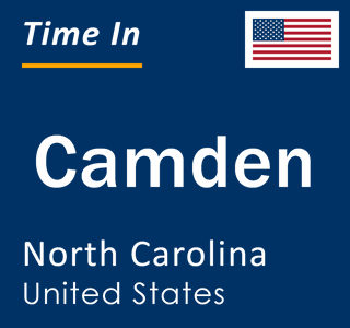 Current local time in Camden, North Carolina, United States