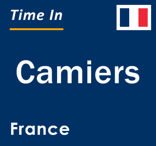 Current local time in Camiers, France