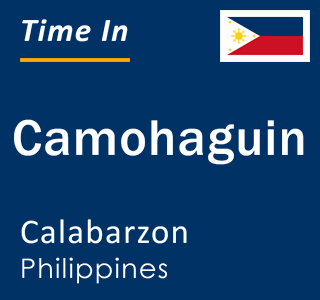 Current local time in Camohaguin, Calabarzon, Philippines