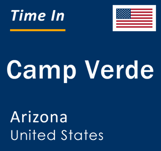 Current local time in Camp Verde, Arizona, United States