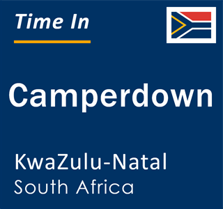 Current local time in Camperdown, KwaZulu-Natal, South Africa