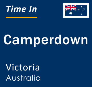 Current local time in Camperdown, Victoria, Australia