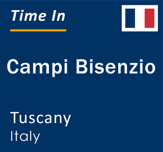 Current time in Campi Bisenzio, Tuscany, Italy