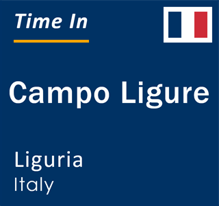 Current local time in Campo Ligure, Liguria, Italy