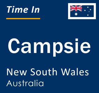 Current local time in Campsie, New South Wales, Australia