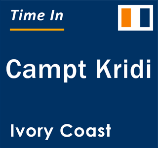 Current local time in Campt Kridi, Ivory Coast