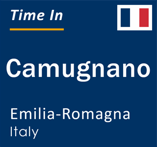 Current local time in Camugnano, Emilia-Romagna, Italy