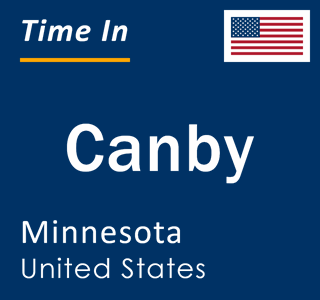 Current local time in Canby, Minnesota, United States