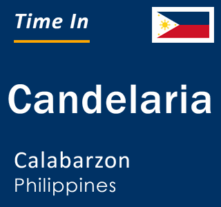 Current local time in Candelaria, Calabarzon, Philippines