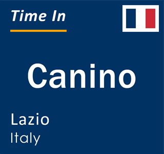 Current local time in Canino, Lazio, Italy