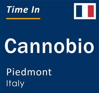 Current local time in Cannobio, Piedmont, Italy