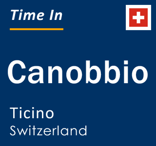 Current local time in Canobbio, Ticino, Switzerland