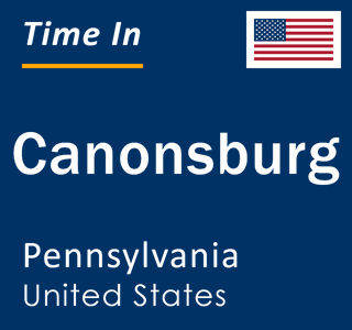 Current local time in Canonsburg, Pennsylvania, United States