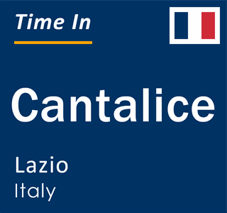 Current local time in Cantalice, Lazio, Italy