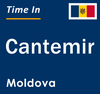 Current local time in Cantemir, Moldova