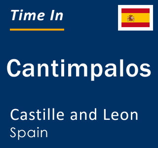 Current local time in Cantimpalos, Castille and Leon, Spain