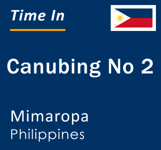 Current local time in Canubing No 2, Mimaropa, Philippines