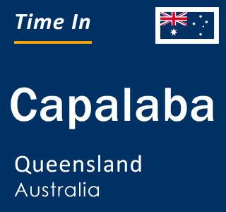 Current local time in Capalaba, Queensland, Australia