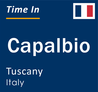 Current local time in Capalbio, Tuscany, Italy