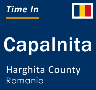 Current local time in Capalnita, Harghita County, Romania