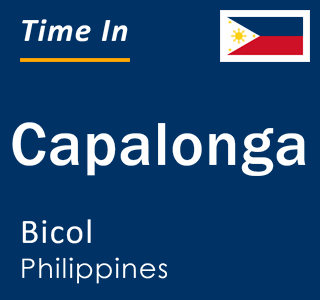 Current local time in Capalonga, Bicol, Philippines