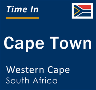 Current local time in Cape Town, Western Cape, South Africa