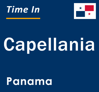 Current local time in Capellania, Panama