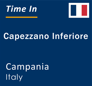 Current local time in Capezzano Inferiore, Campania, Italy