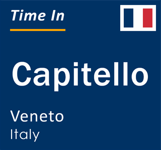 Current local time in Capitello, Veneto, Italy