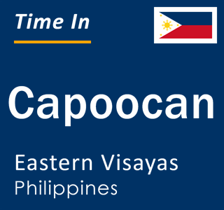 Current local time in Capoocan, Eastern Visayas, Philippines