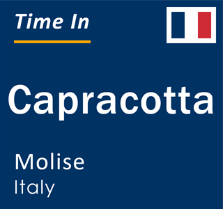 Current local time in Capracotta, Molise, Italy