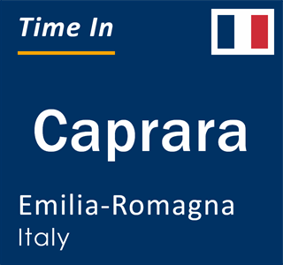 Current local time in Caprara, Emilia-Romagna, Italy