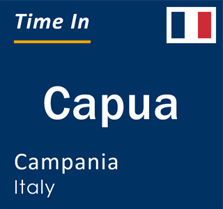 Current local time in Capua, Campania, Italy