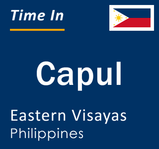 Current local time in Capul, Eastern Visayas, Philippines